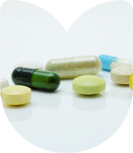 Vitamin capsules and tablets